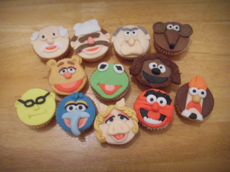 Muppet cupcakes